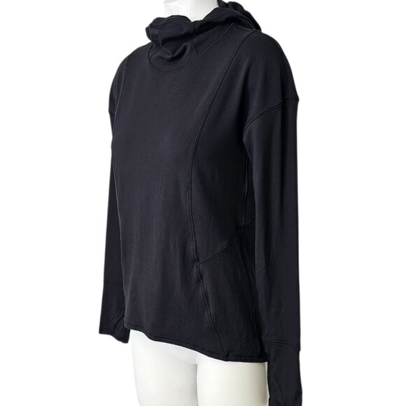 Lululemon Womens Ready To Rulu Hoodie Black, Pullover, Mock Neck, Size XXS - Picture 2 of 8